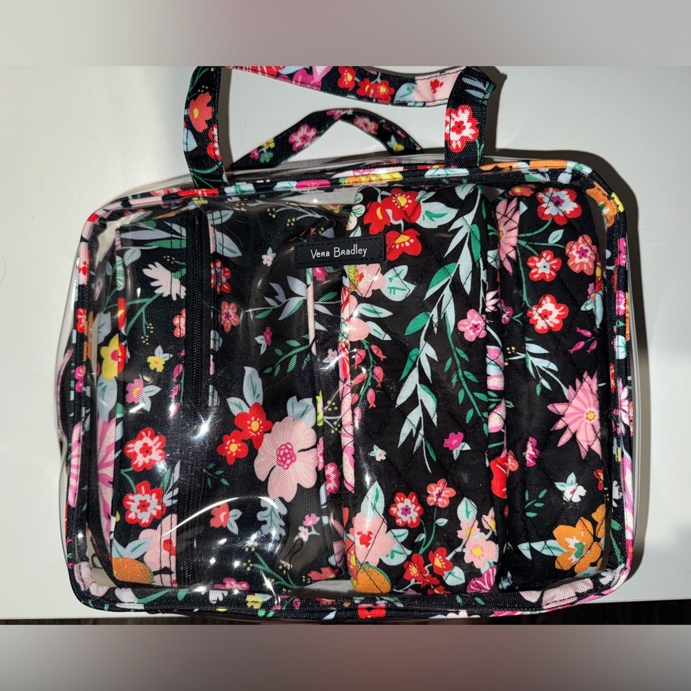 Vera Bradley 4pc Travel Set- New WO Tag